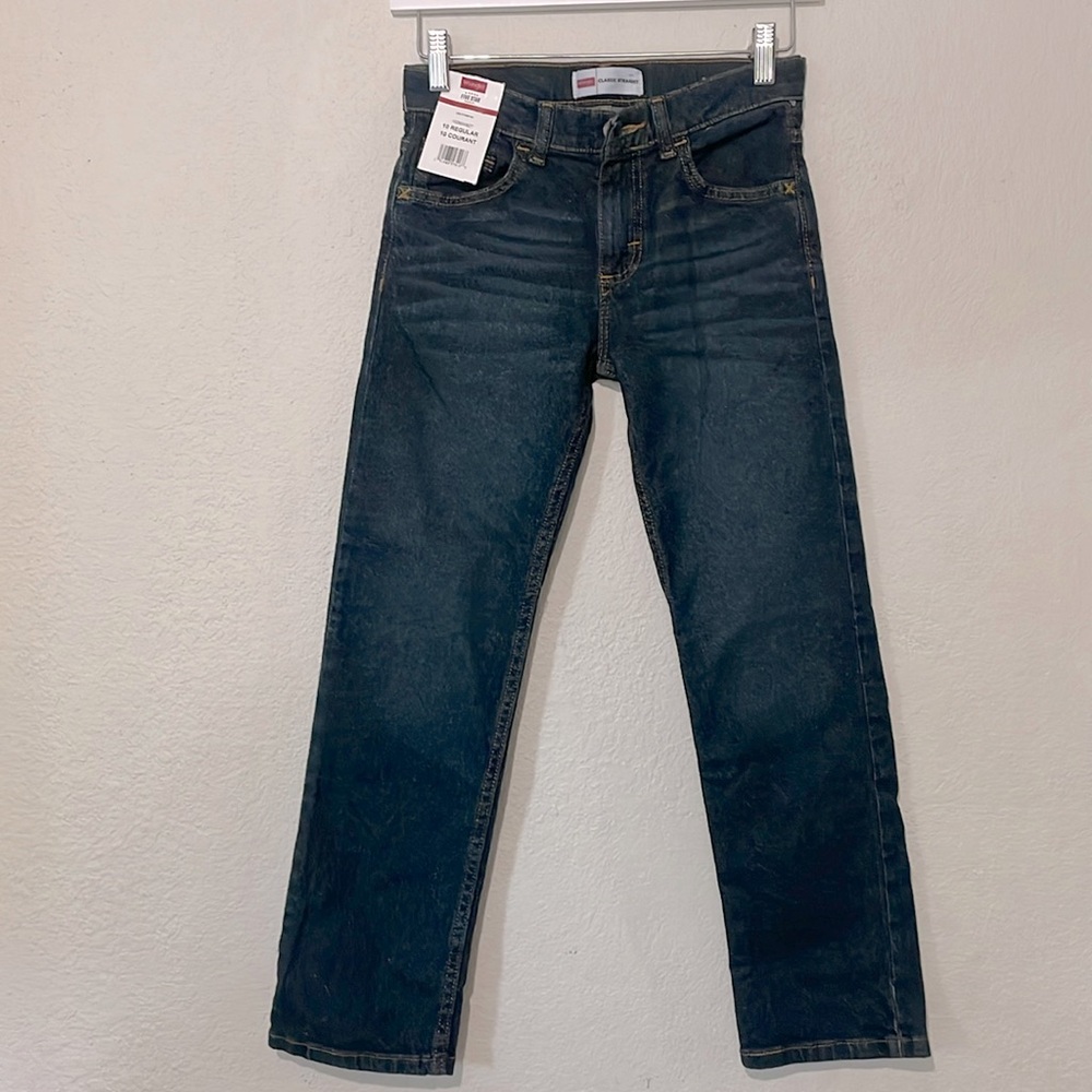 Boys wrangler jeans size 10 regular